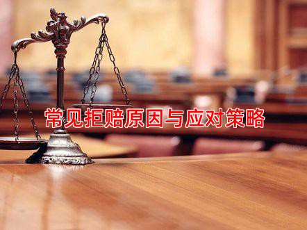 常见拒赔原因与应对策略