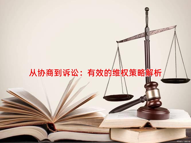 从协商到诉讼：有效的维权策略解析