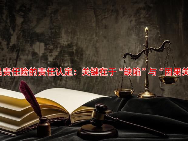 产品责任险的责任认定：关键在于“缺陷”与“因果关系”