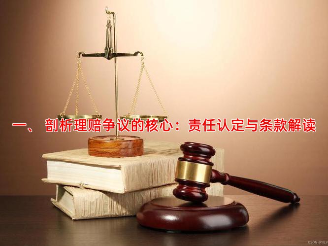 一、 剖析理赔争议的核心：责任认定与条款解读