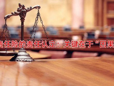 产品责任险的责任认定：关键在于“因果关系”