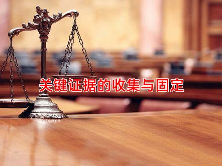 关键证据的收集与固定