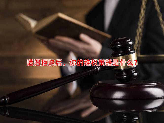 遭遇拒赔后，你的维权策略是什么？