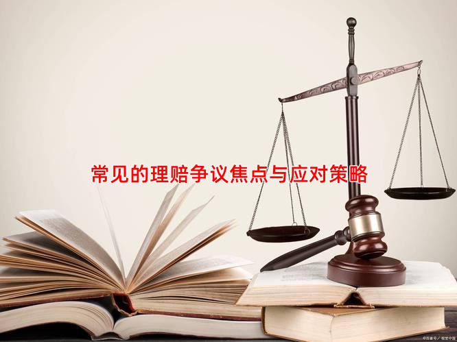 常见的理赔争议焦点与应对策略