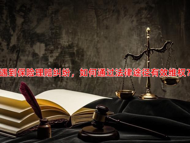 遇到保险理赔纠纷，如何通过法律途径有效维权？