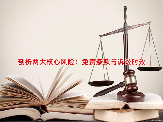 剖析两大核心风险：免责条款与诉讼时效