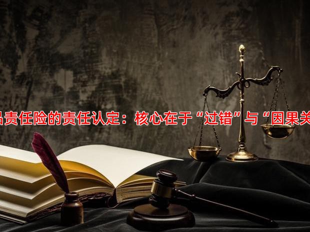产品责任险的责任认定：核心在于“过错”与“因果关系”