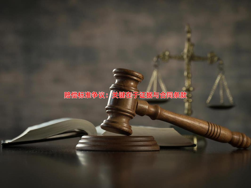 赔偿标准争议：关键在于证据与合同条款