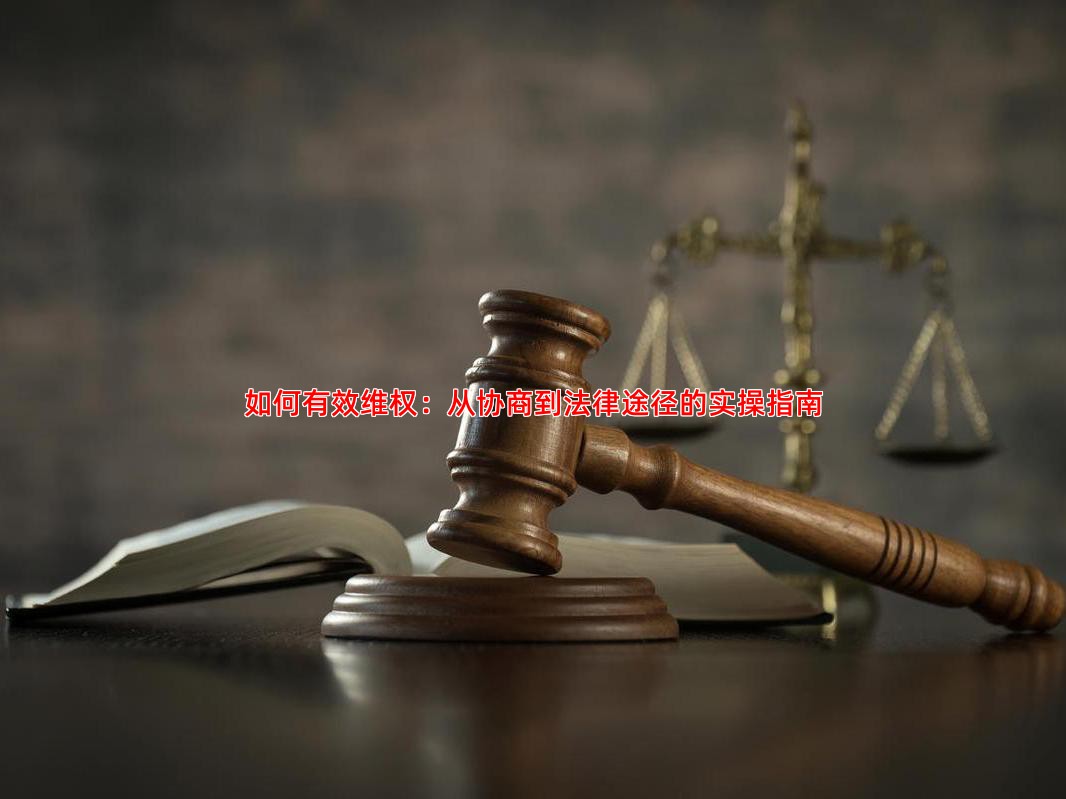 如何有效维权：从协商到法律途径的实操指南