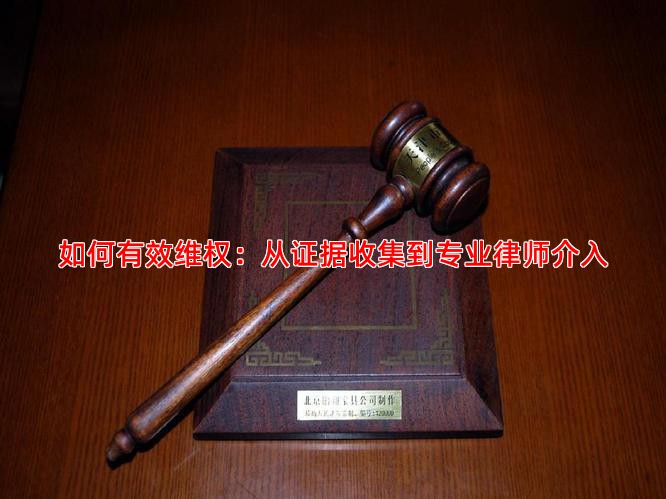 如何有效维权：从证据收集到专业律师介入