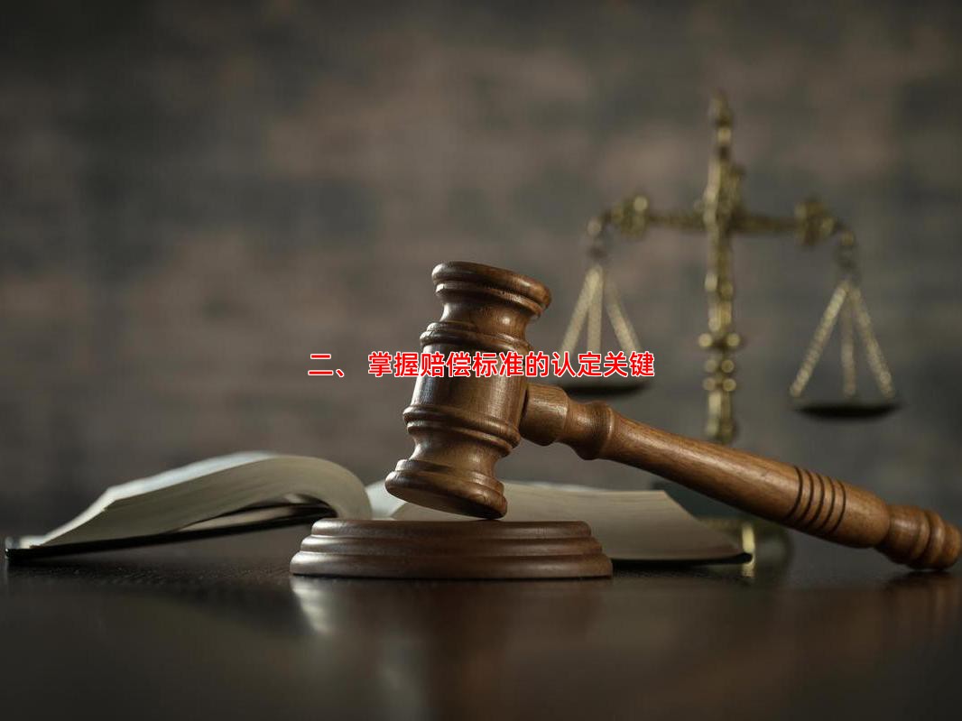 二、 掌握赔偿标准的认定关键