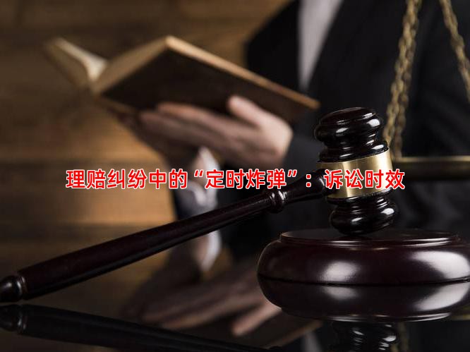 理赔纠纷中的“定时炸弹”：诉讼时效