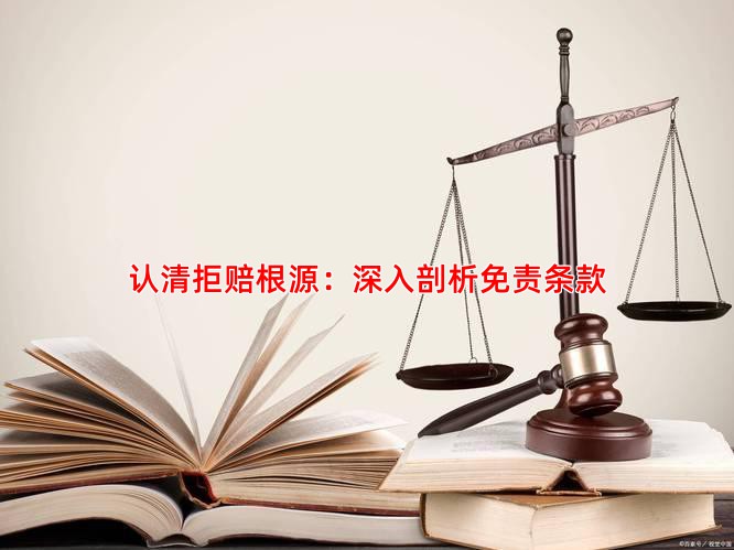 认清拒赔根源：深入剖析免责条款