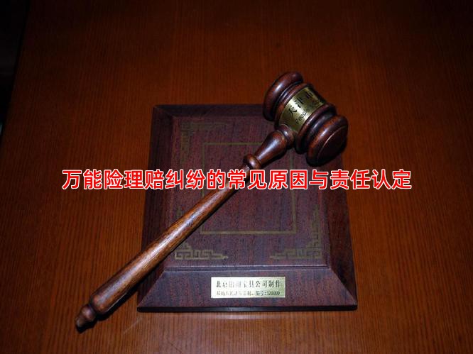 万能险理赔纠纷的常见原因与责任认定