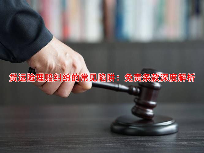 货运险理赔纠纷的常见陷阱：免责条款深度解析