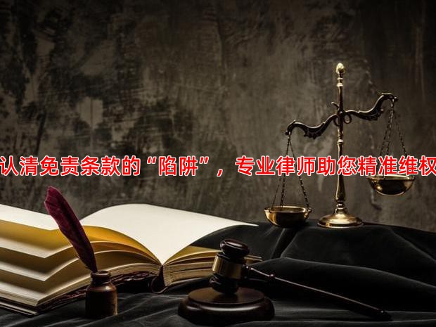 认清免责条款的“陷阱”，专业律师助您精准维权