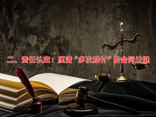 二、责任认定：厘清“多次赔付”的合同关键