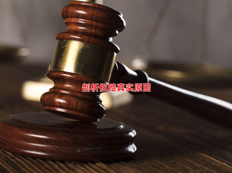剖析拒赔真实原因