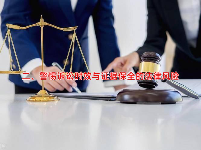 二、警惕诉讼时效与证据保全的法律风险