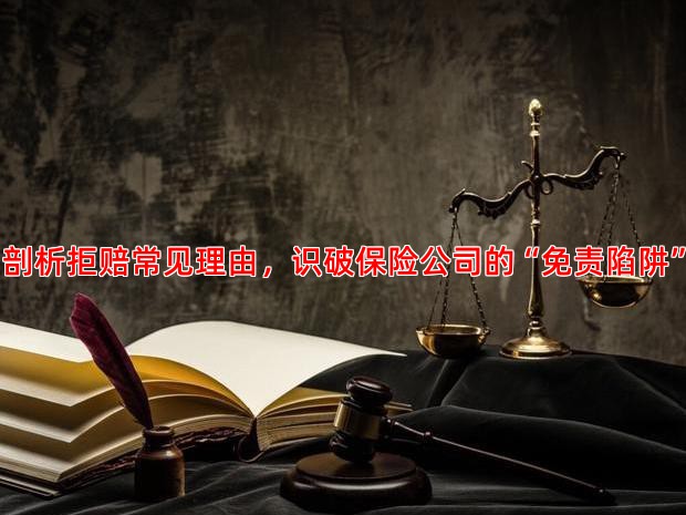 剖析拒赔常见理由，识破保险公司的“免责陷阱”