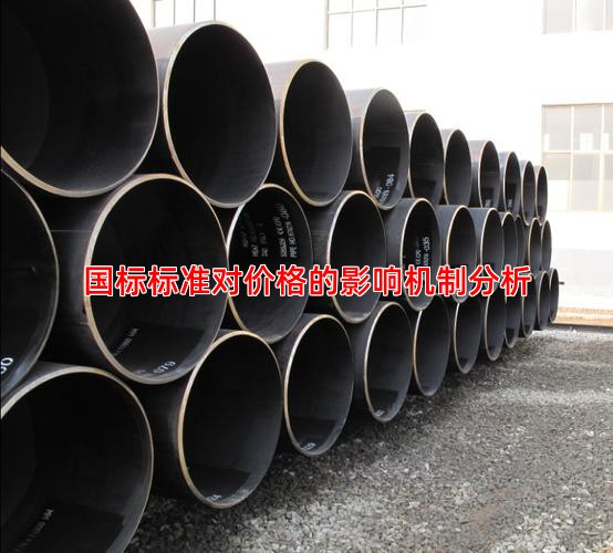 国标标准对价格的影响机制分析