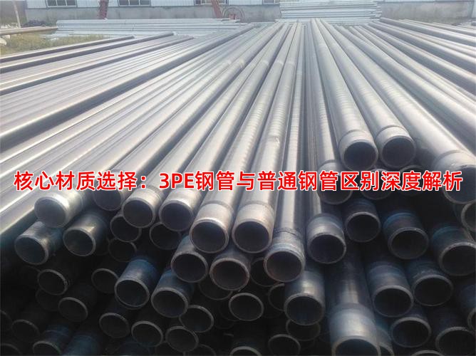 核心材质选择：3PE钢管与普通钢管区别深度解析