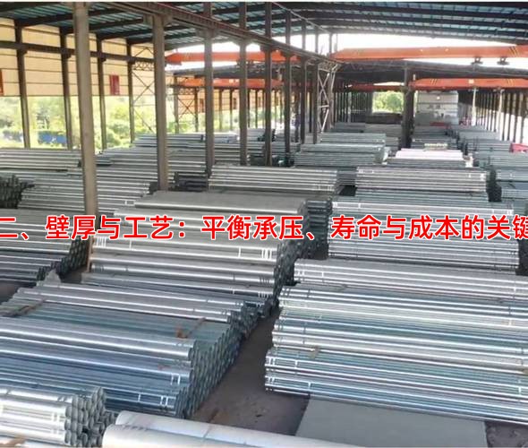 二、壁厚与工艺：平衡承压、寿命与成本的关键