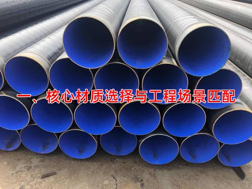 一、核心材质选择与工程场景匹配