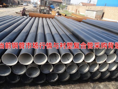 當前鋼管市場行情與襯塑復合管采購背景