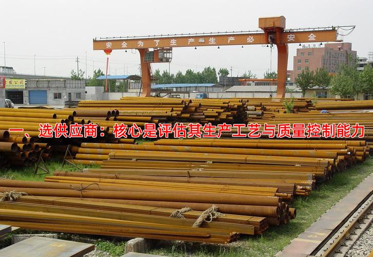 一、选供应商：核心是评估其生产工艺与质量控制能力