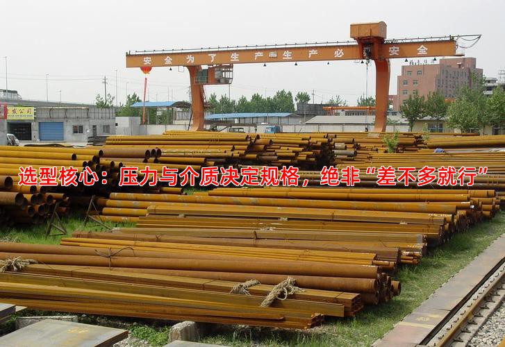 选型核心：压力与介质决定规格，绝非“差不多就行”