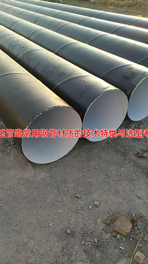 高压管路常用钢管材质的技术特性与选型考量