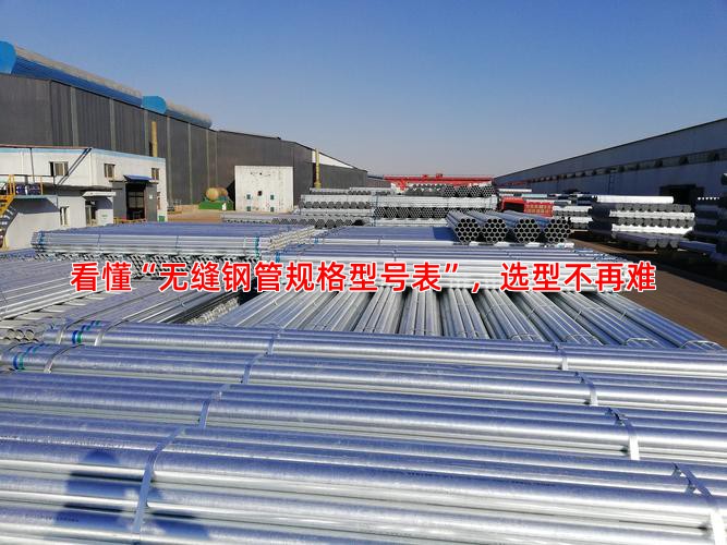 看懂“无缝钢管规格型号表”，选型不再难
