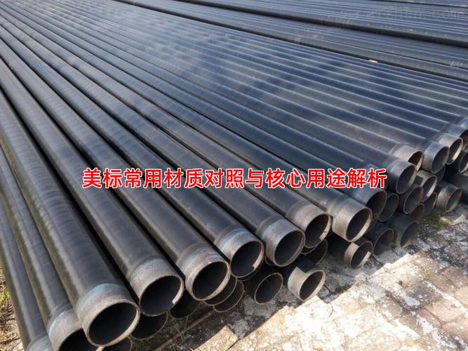 美标常用材质对照与核心用途解析