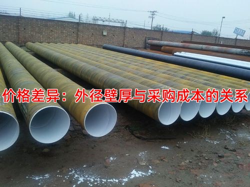 價格差異：外徑壁厚與采購成本的關系