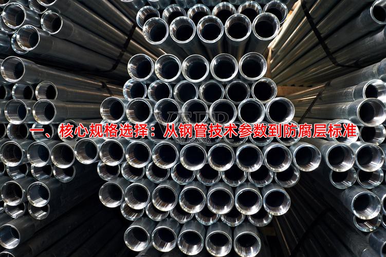 一、核心规格选择：从钢管技术参数到防腐层标准