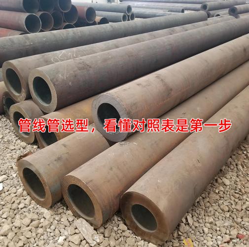 管线管选型，看懂对照表是第一步