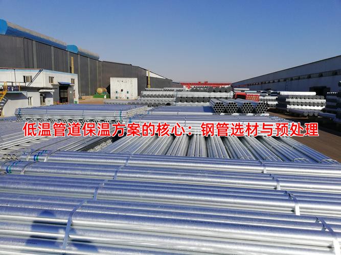 低温管道保温方案的核心：钢管选材与预处理