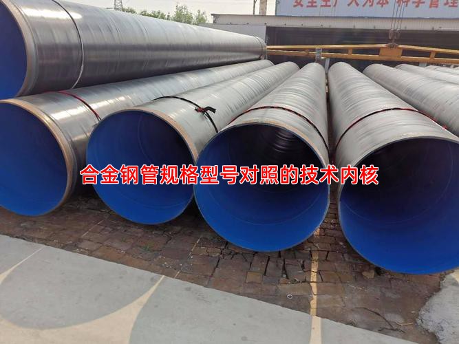 合金钢管规格型号对照的技术内核
