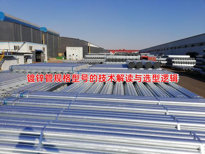 镀锌管规格型号的技术解读与选型逻辑