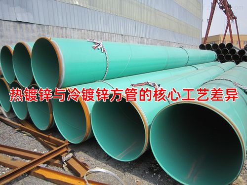 热镀锌与冷镀锌方管的核心工艺差异