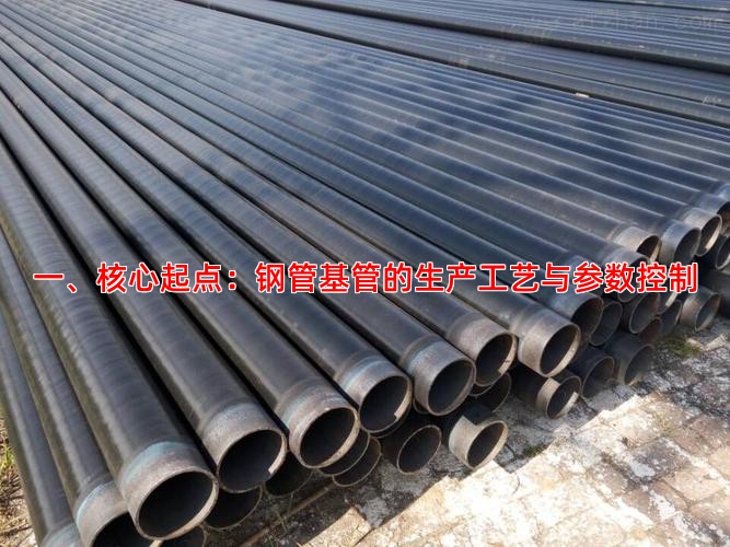 一、核心起点：钢管基管的生产工艺与参数控制