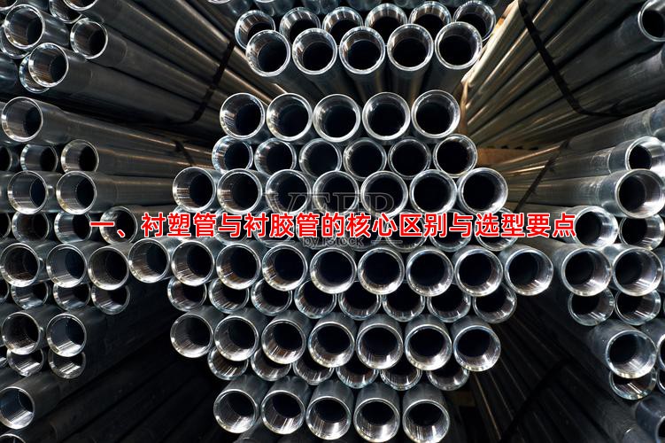 一、衬塑管与衬胶管的核心区别与选型要点