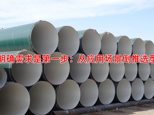 明确需求是**步：从应用场景倒推选型