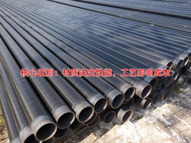 核心区别：材质决定性能，工艺影响成本
