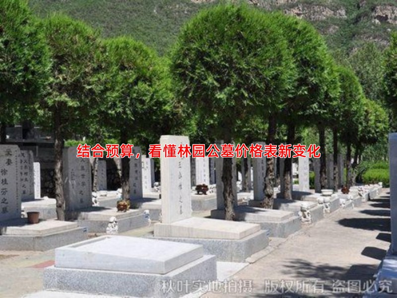 结合预算，看懂林园公墓价格表新变化