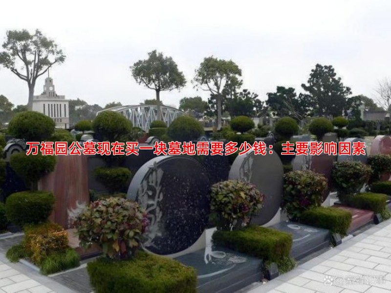 万福园公墓现在买一块墓地需要多少钱：主要影响因素