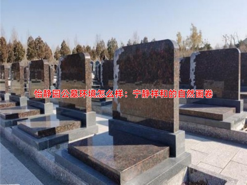 怡静园公墓环境怎么样：宁静祥和的自然画卷