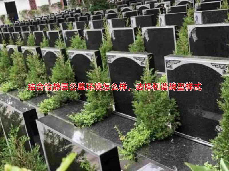 结合怡静园公墓环境怎么样，选择和谐碑型样式