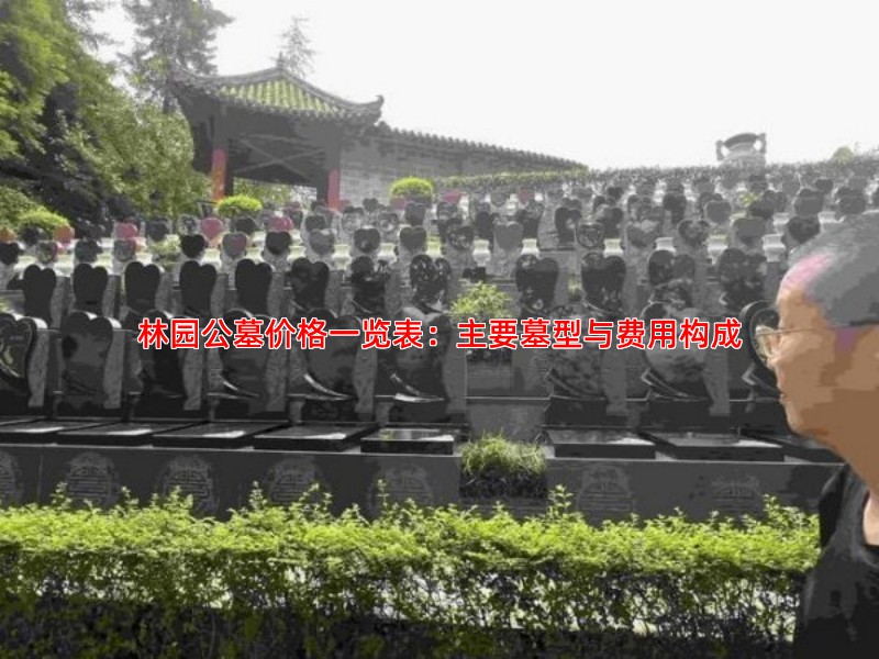 林园公墓价格一览表：主要墓型与费用构成